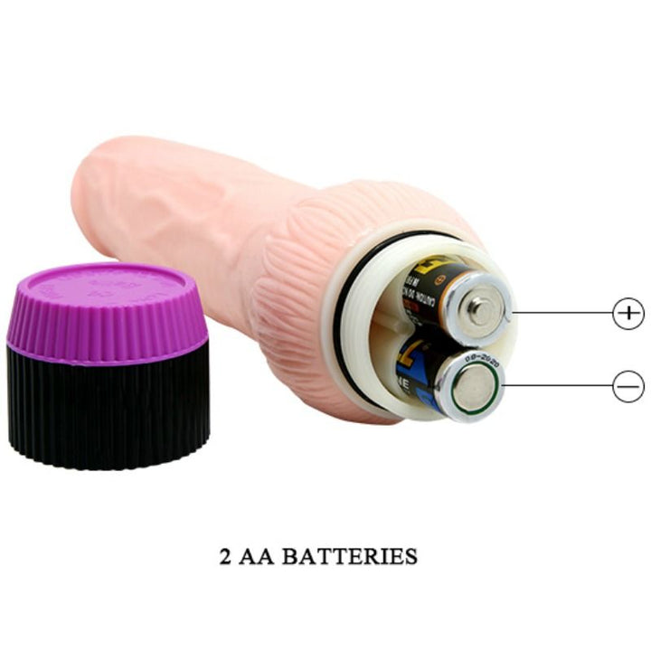 Baile - Adour Club Realistic Vibrator Wide Base 22 CM — Skin TPR