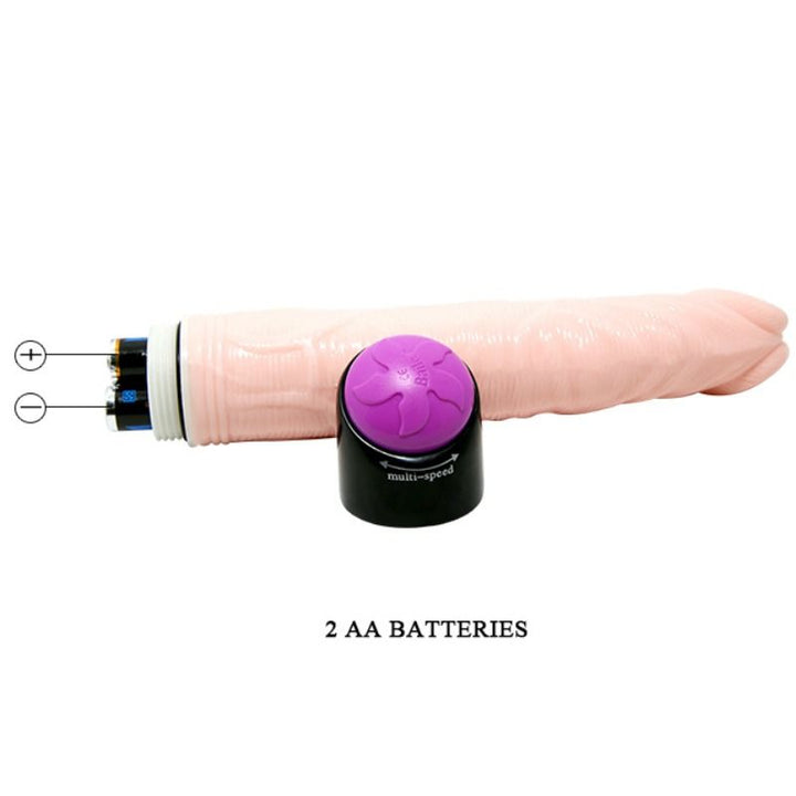 Baile - Adour Baile Club Realistic Vibrator 23 CM Natural — Skin TPR