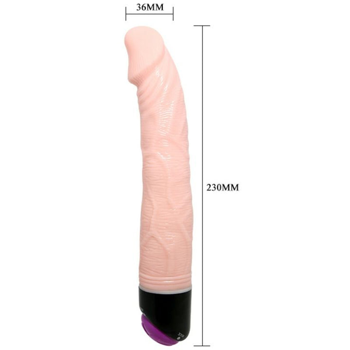 Baile - Adour Baile Club Realistic Vibrator 23 CM Natural — Skin TPR