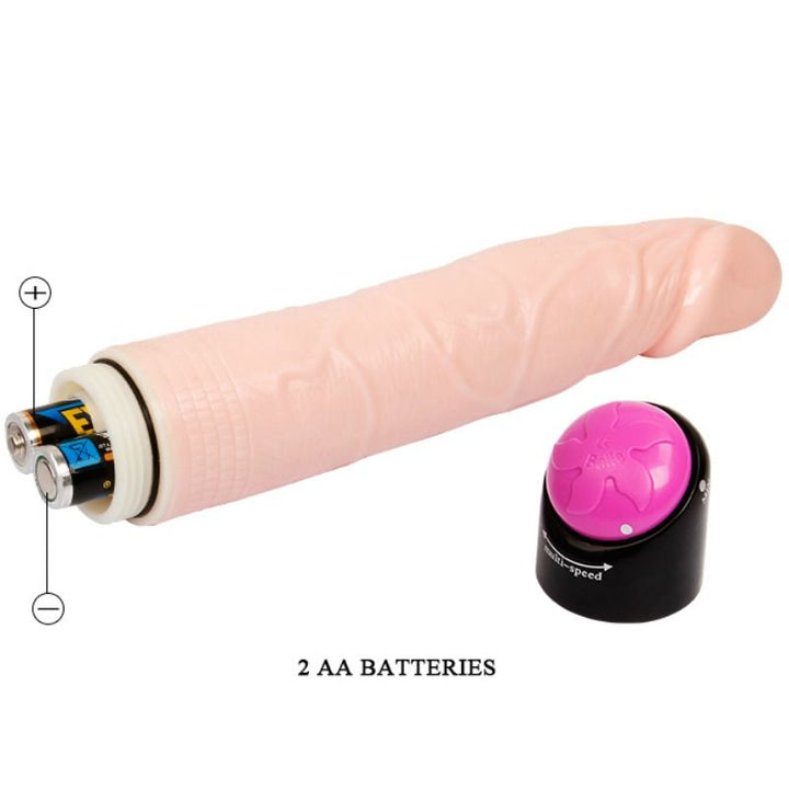 Baile - Colorful Sex Vibration And Rotation 24 CM — Skin PVC