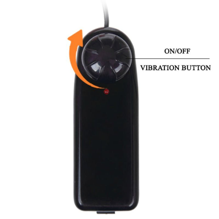 Baile - The Big Penis Dildo With Natural Vibration 23.5 CM — Skin TPR