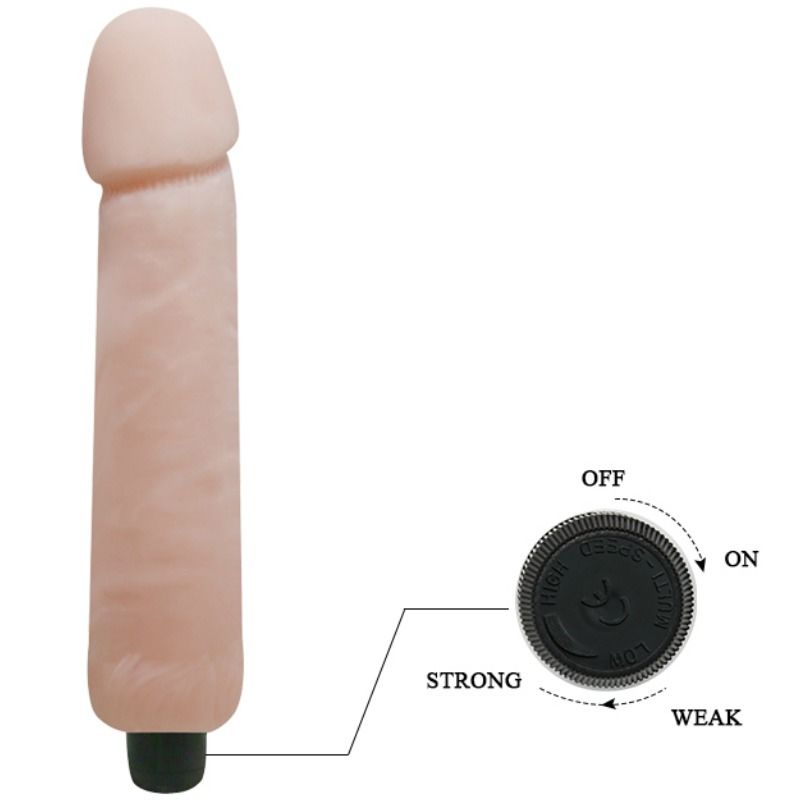 Baile Love - Companion Dildo Vibrator 25 CM — Skin TPR