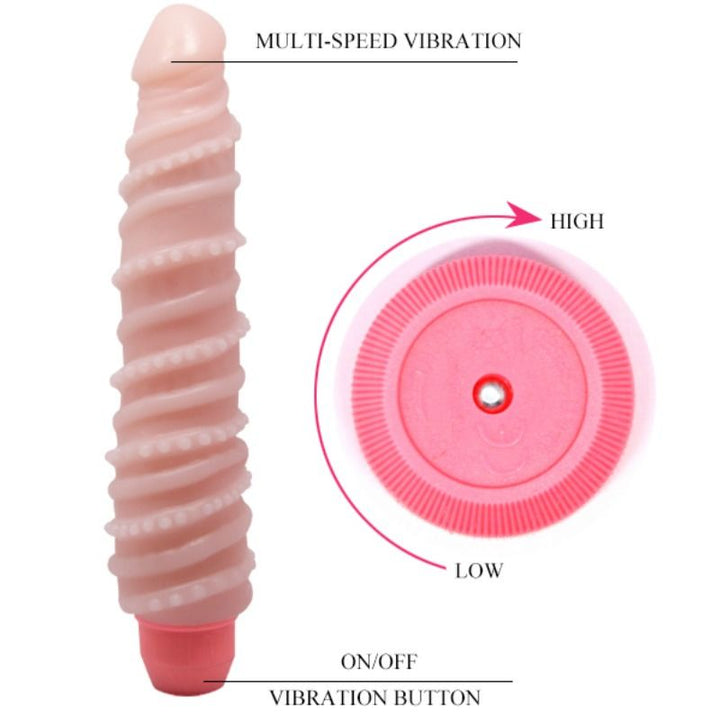 Baile Flexi - Vibe Sensual Spiral Vibrator 19.5 CM — Skin