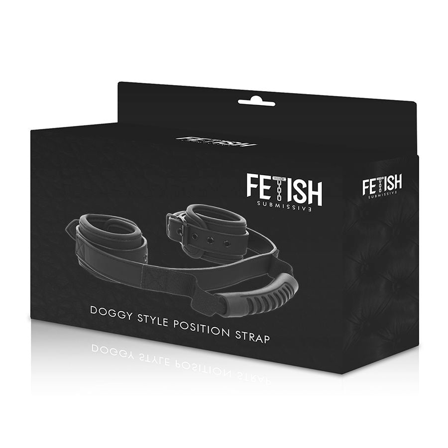 Fetish Submissive Noprene - Lining Handcuffs With Handle