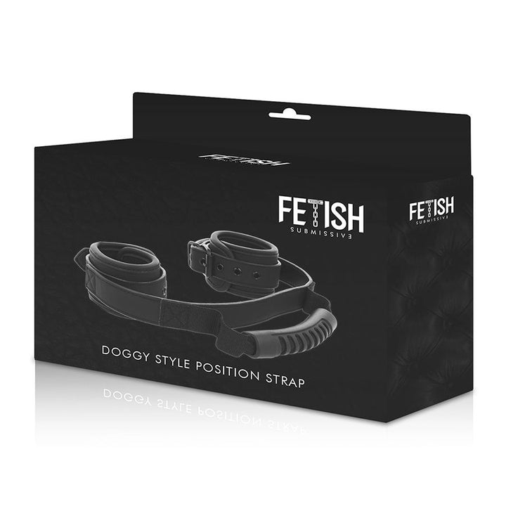 Fetish Submissive Noprene - Lining Handcuffs With Handle