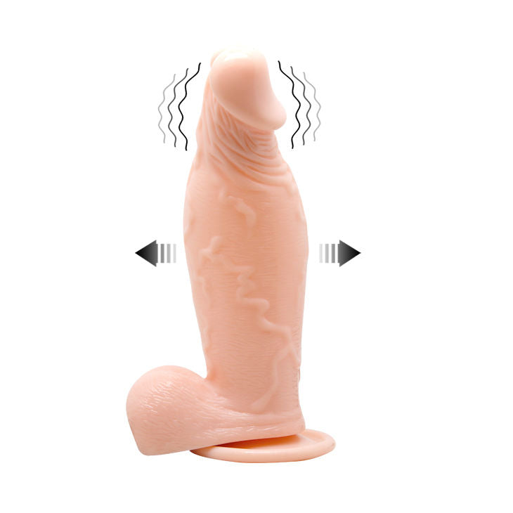 Baile - Realistic Vibrating And Inflatable Dildo — Skin TPR