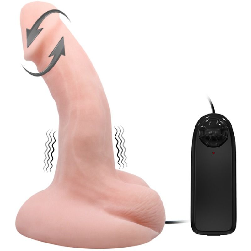 Baile Arbitrariness - Dildo Vibration And Rotation Function — Skin TPR