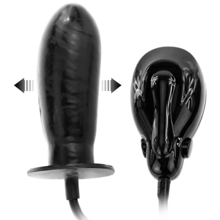 Baile Bigger - Joy Inflatable Dildo With Vibration 16 CM — Skin Rubber