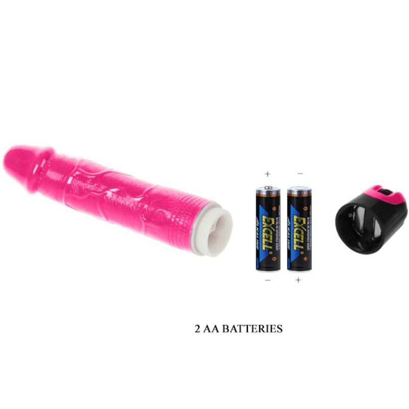 Baile - Pink Multispeed Vibrator — Pink TPR