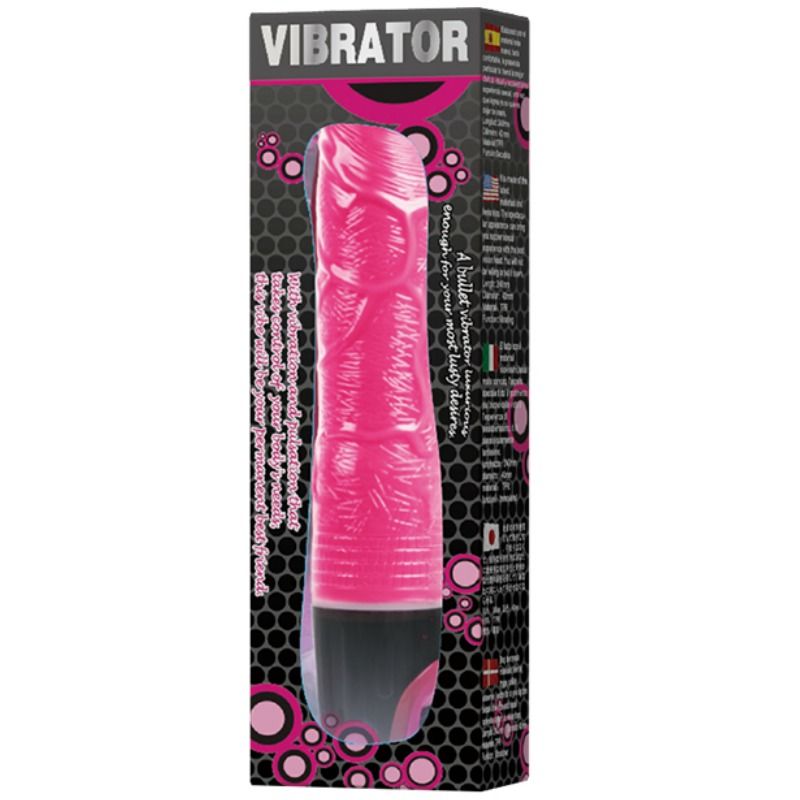 Baile - Pink Multispeed Vibrator — Pink TPR