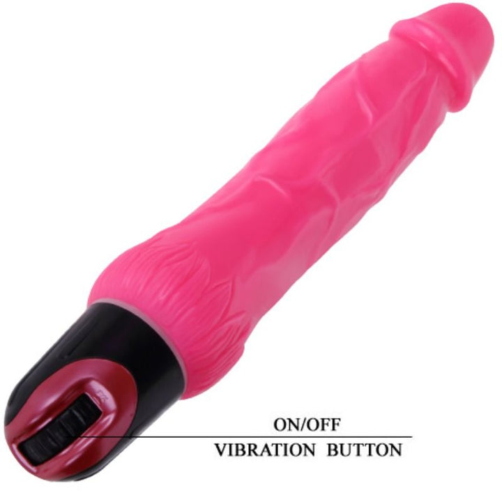 Baile - Vibrator Daaply Pleasure Multispeed Pink — Pink TPR