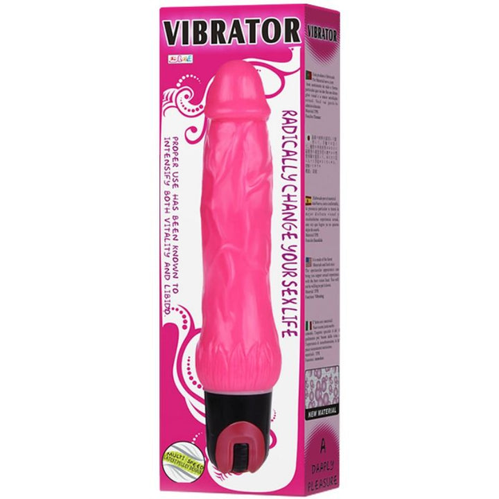 Baile - Vibrator Daaply Pleasure Multispeed Pink — Pink TPR