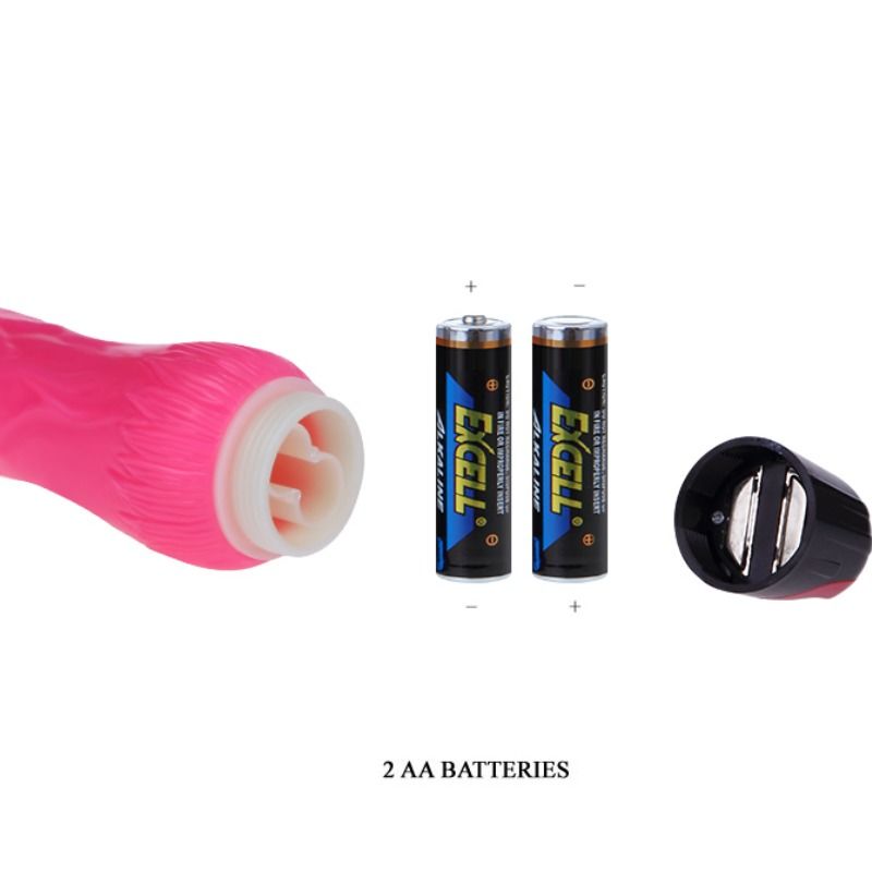 Baile - Vibrator Daaply Pleasure Multispeed Pink — Pink TPR