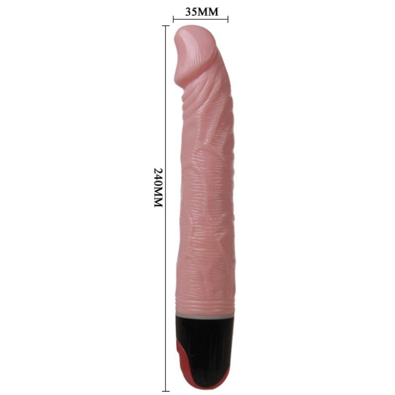 Baile - Natural Multivespeed Vibrator — Skin TPR