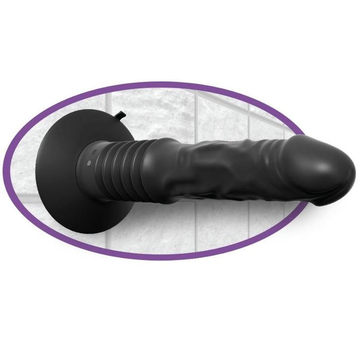 Anal Vibrator — Black silicone