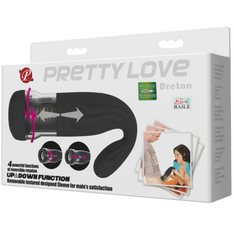 Pretty Love Breton - Multifunction Rechargeable Masturbator