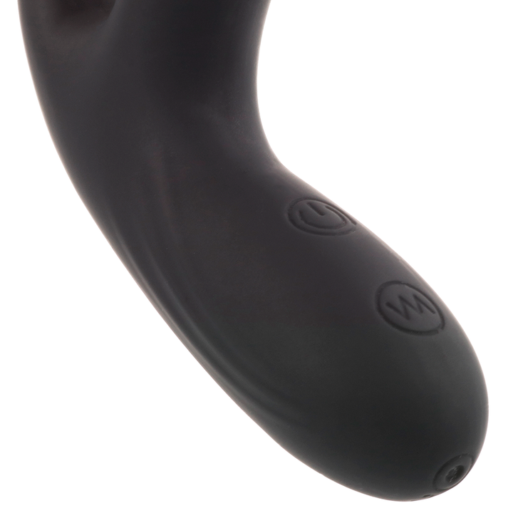 Addicted Toys Anal Massager Black Vibration — Black · Silicone