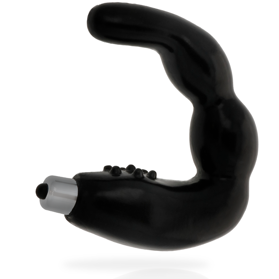 Addicted Toys Prostate Anal Massager Vibration — Black · TPR