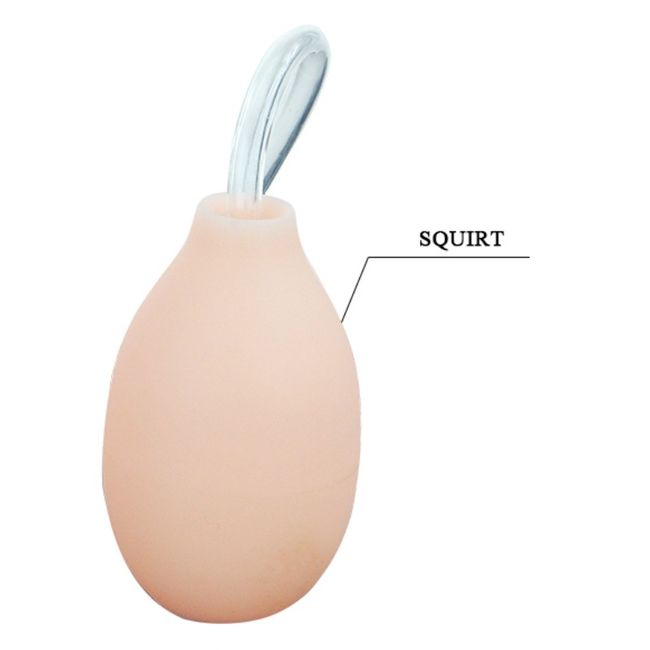Baile Fountain - Vibrator Dildo With Squirt Function — Pink TPR