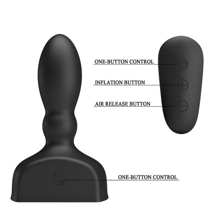 Marriel Prostatic Vibrator And Inflatable — Silicone