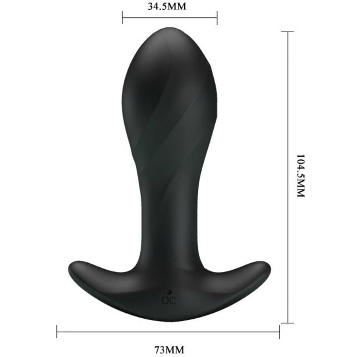 Pretty Love Black Anal - Vibrator — Black