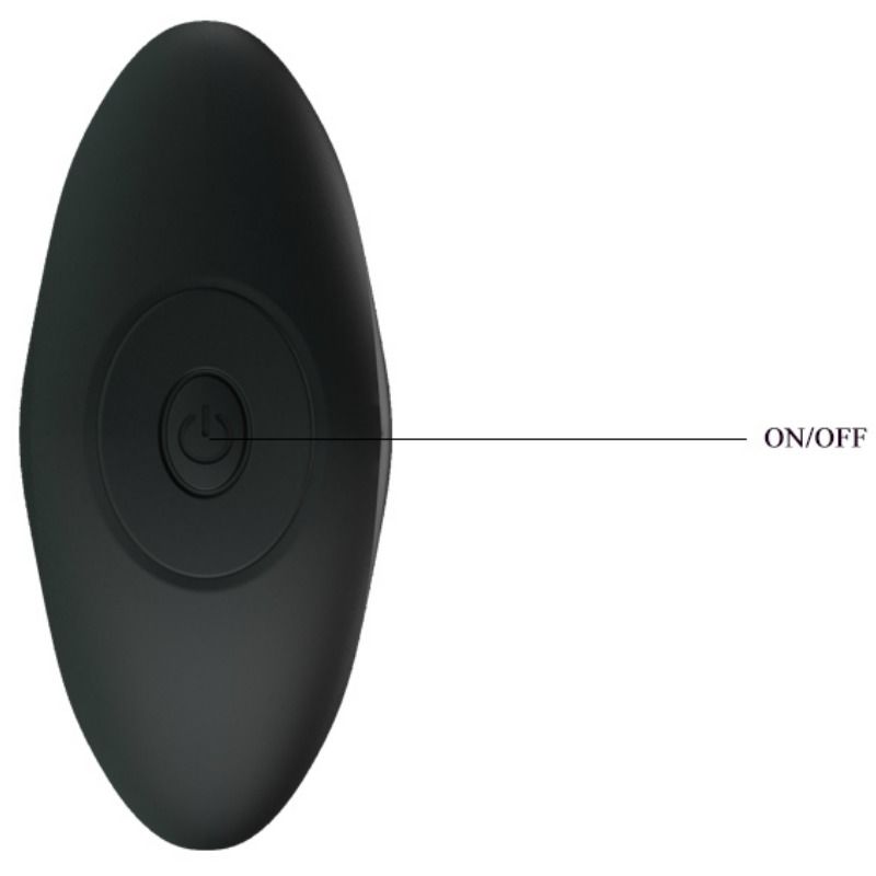 Pretty Love Black Anal - Vibrator — Black