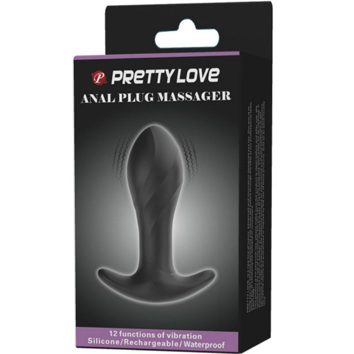 Pretty Love Black Anal - Vibrator — Black