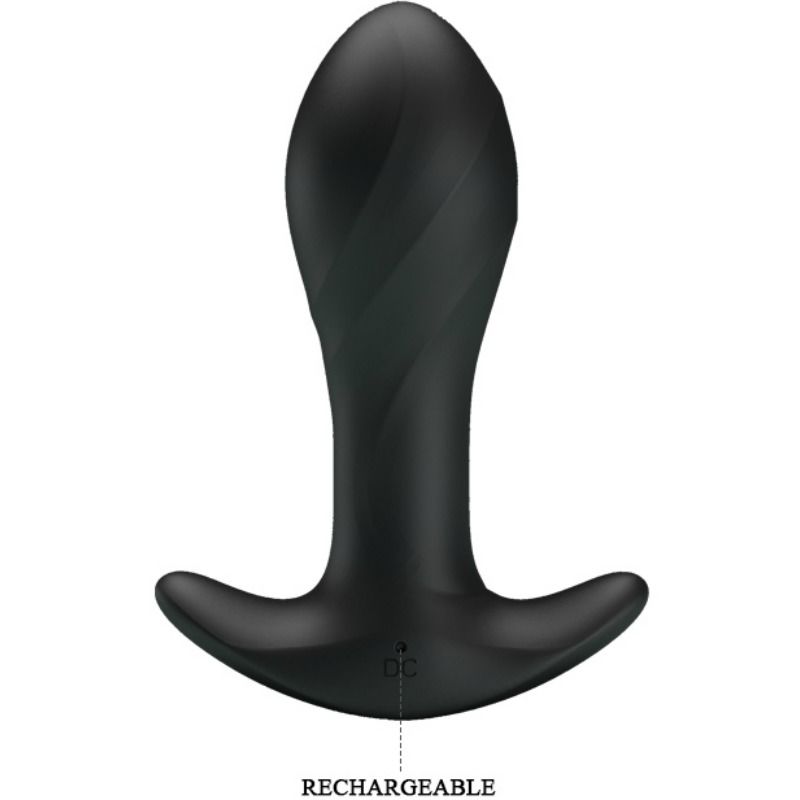 Pretty Love Black Anal - Vibrator — Black