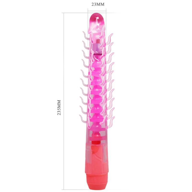 Baile - Flexi Vibe Sensual Spine Bendable Vibrating Dildo — Purple