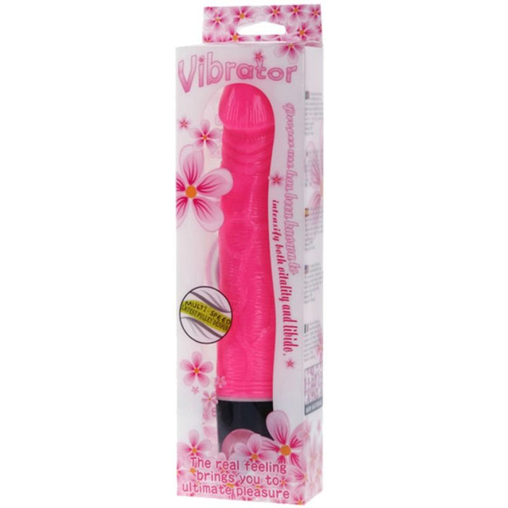 Baile - Vibrator Multispeed 21.5 CM Pink — Pink TPR