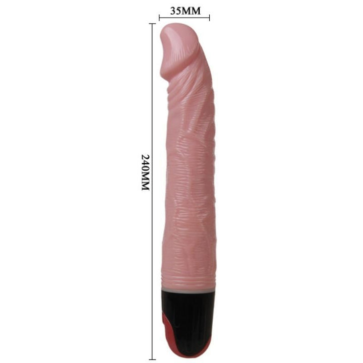Baile - Vibrator Multispeed 21.5 CM Pink — Pink TPR
