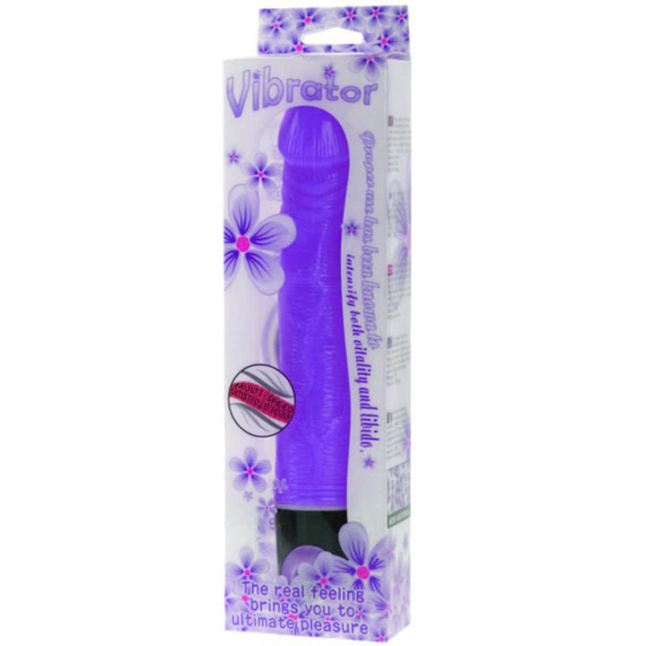 Baile - Vibrator Multispeed 21.5 CM Purple — Purple TPR
