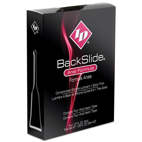Id Backslide Anal - Insert 4 Tubes 8ml