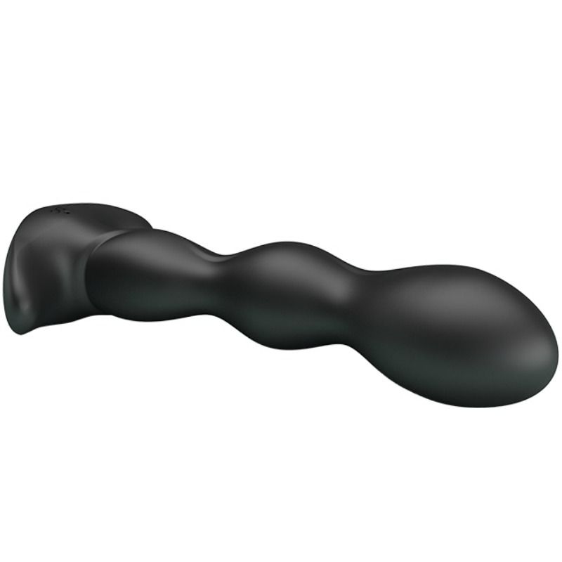 Pretty Love Anal Massager - 12 Vibration Modes — Black