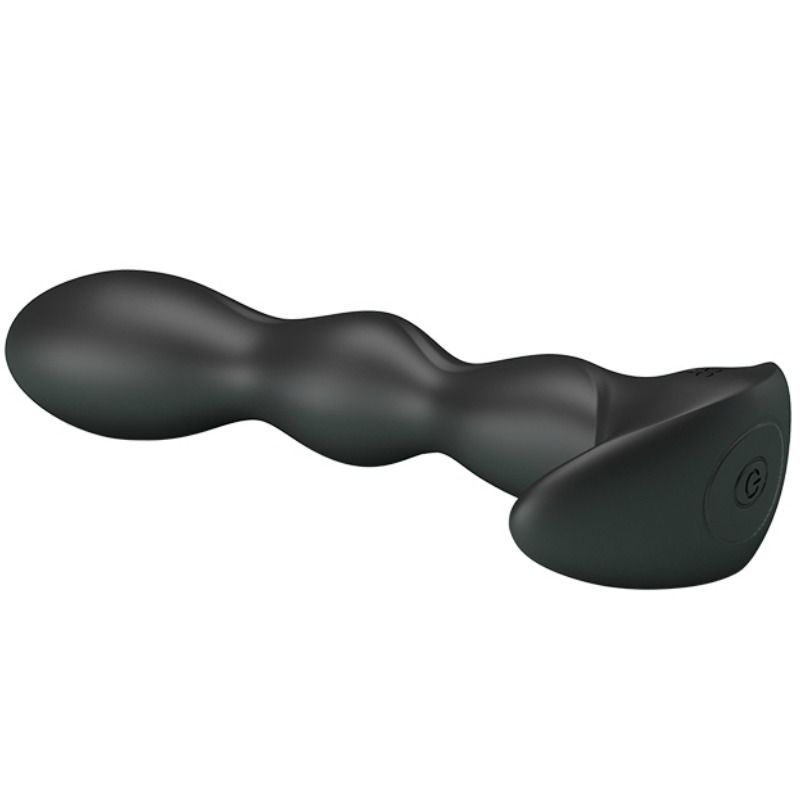 Pretty Love Anal Massager - 12 Vibration Modes — Black