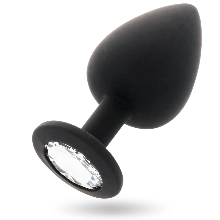 Intense Shelki L Anal Plug — Black silicone