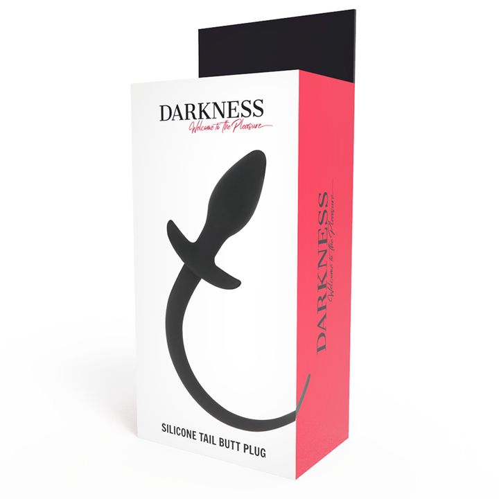 Darkness Anal Plug 28cm — Black silicone
