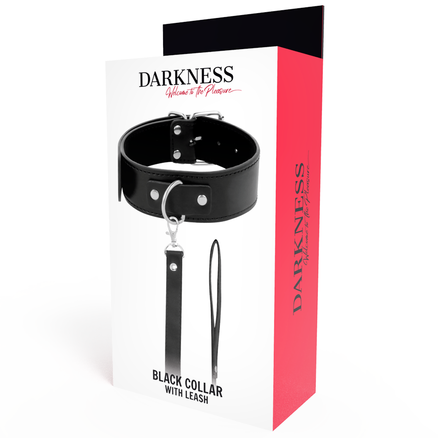 Darkness Posture - Necklace With Leather Chain