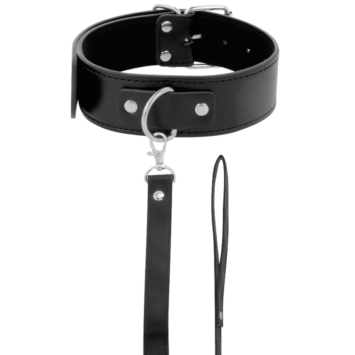 Darkness Posture - Necklace With Leather Chain