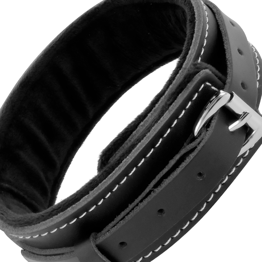 Darkness High - Quality Leather Necklace With Leash