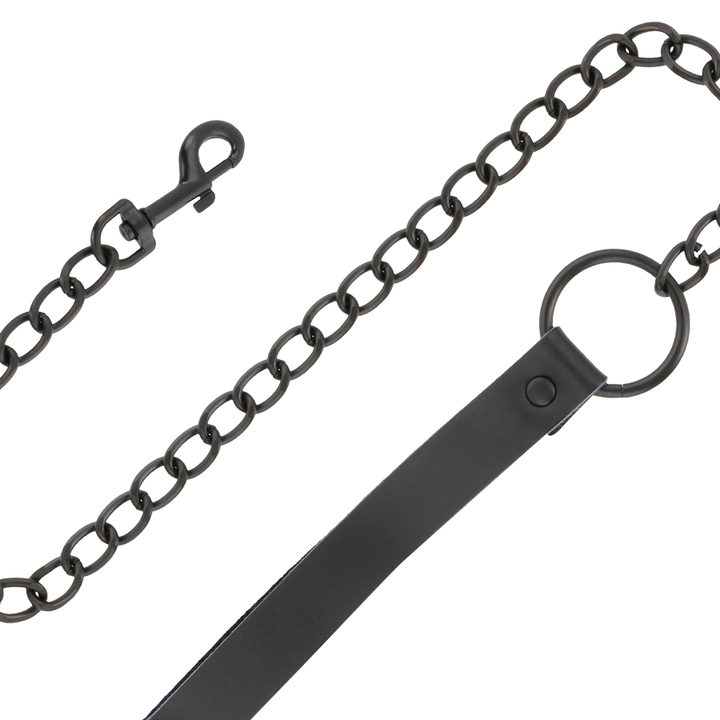 Darkness Black - Necklace With Chain