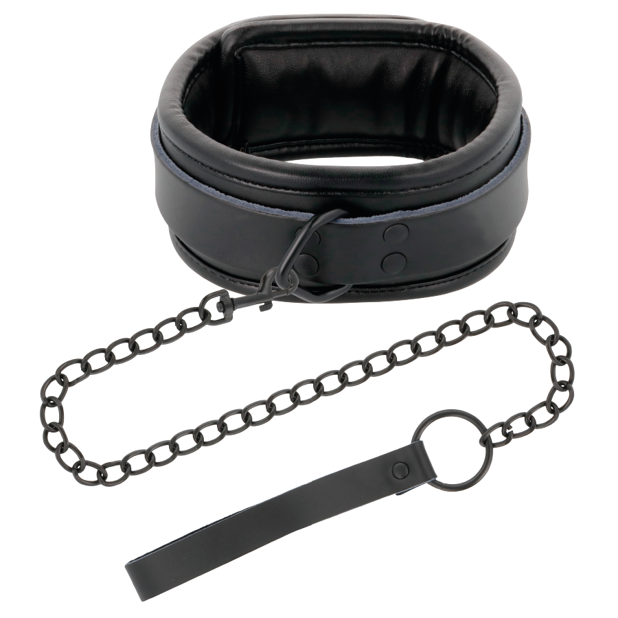 Darkness Black - Necklace With Chain
