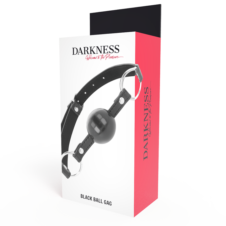 Darkness Black - Ball Gag