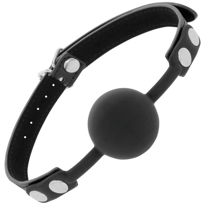 Darkness Black - Silicone Gag