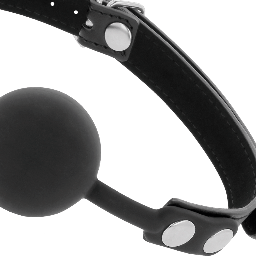 Darkness Black - Silicone Gag
