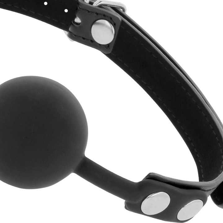 Darkness Black - Silicone Gag