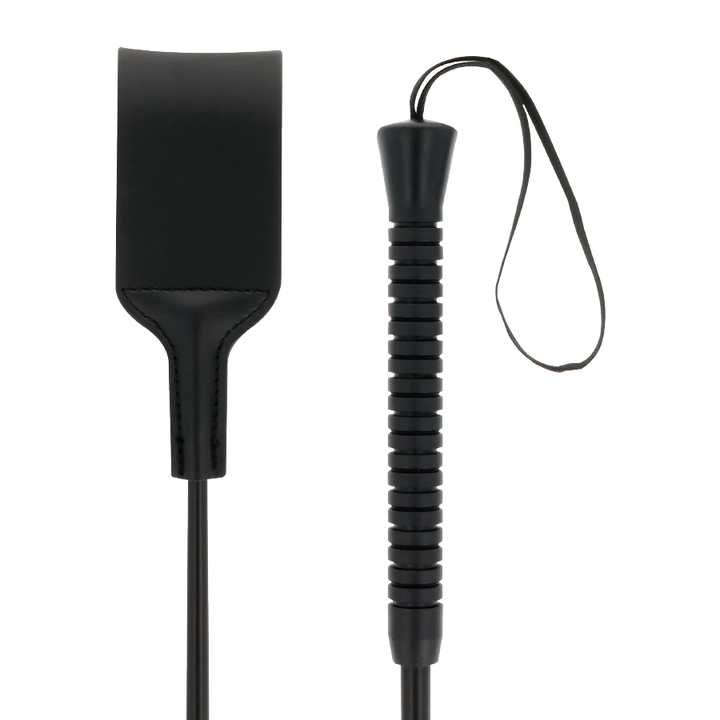Darkness Fetish - Black Wide BDSM Whip