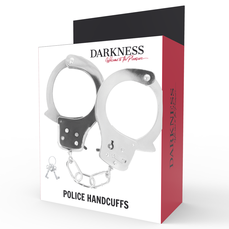 Darkness Metal - Handcuffs With Keys