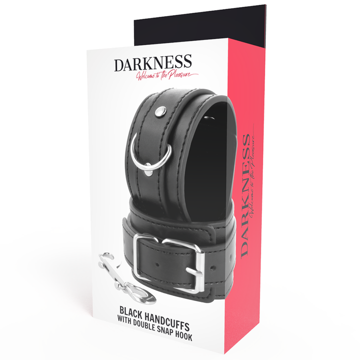 Darkness Black - Adjustable Handcuffs With Double