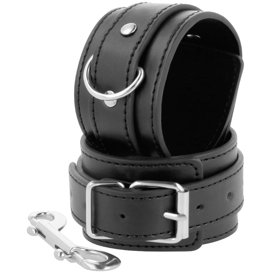 Darkness Black - Adjustable Handcuffs With Double